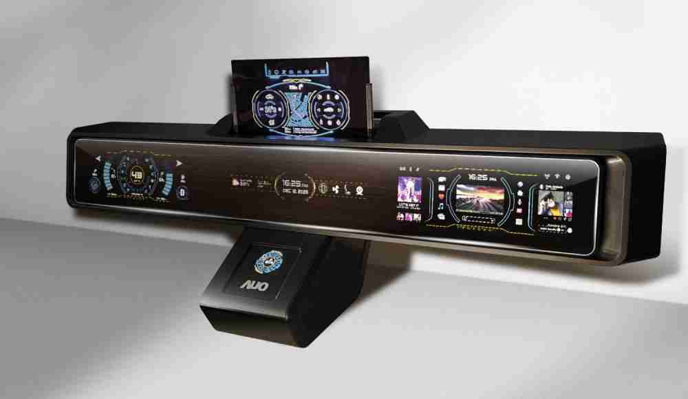 云顶国际8588ydMicro LED沉浸式车舱显示方案结合 可卷式、、、可伸缩的Micro LED应用并可呈现不同的质感纹路，，，展现人性化设计